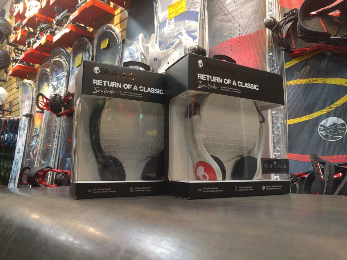 The Icon headphones from <a href="/skullcandy/">Skullcandy</a> are back by popular demand—and now wireless! 10 hours of battery life, no-slip headband and TapTech call and track control makes these perfect for those of us living the active life.

#returnofaclassic #themostfunwins