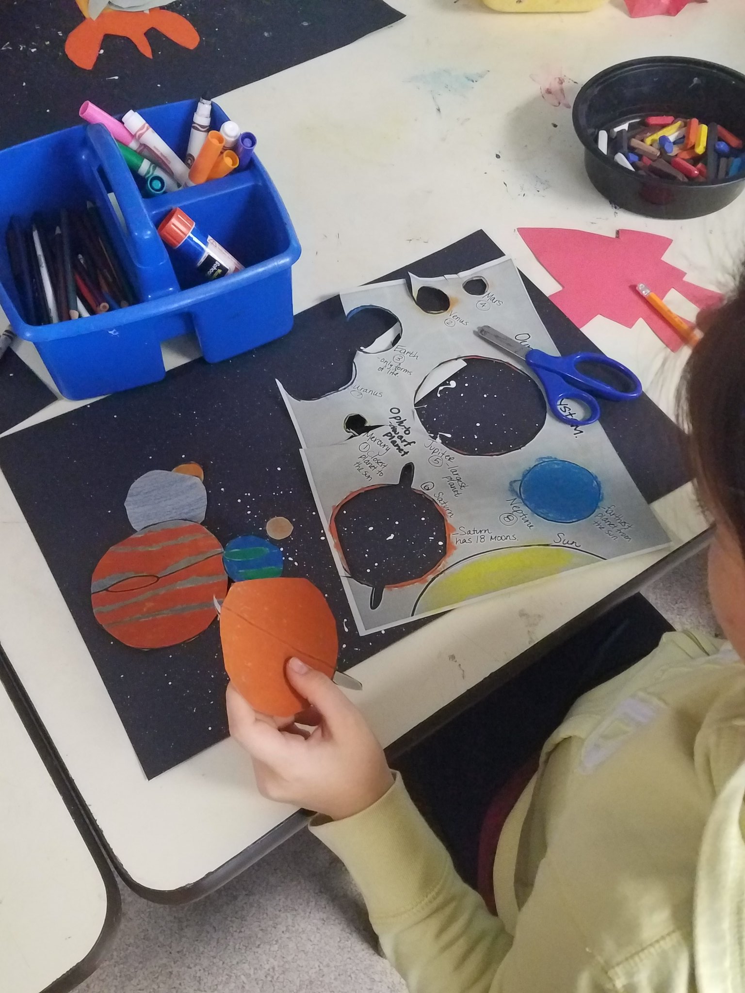 Hammock Pointe Art on Twitter "Blast Off!!! 3rd grade students are