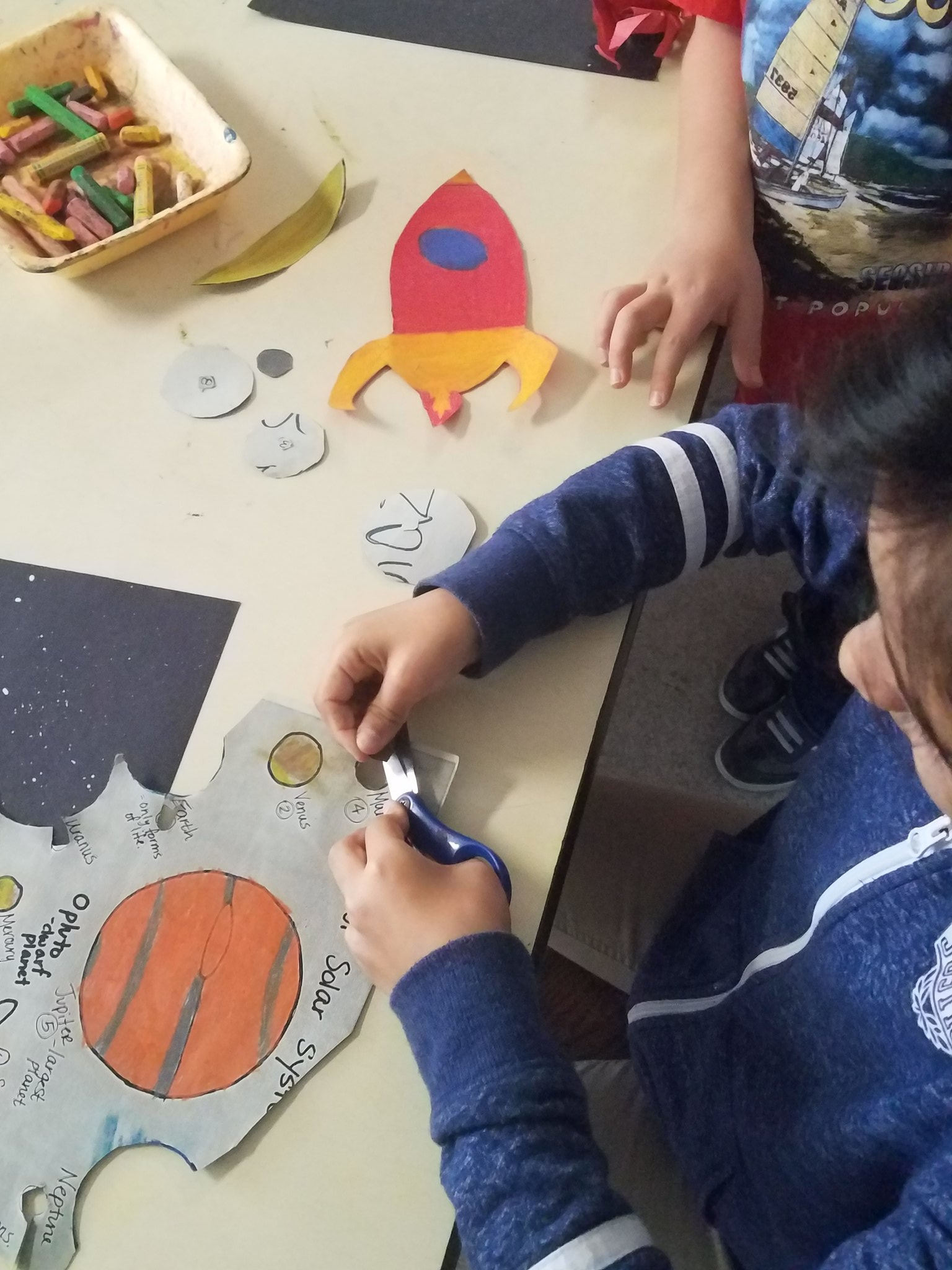 Hammock Pointe Art on Twitter "Blast Off!!! 3rd grade students are