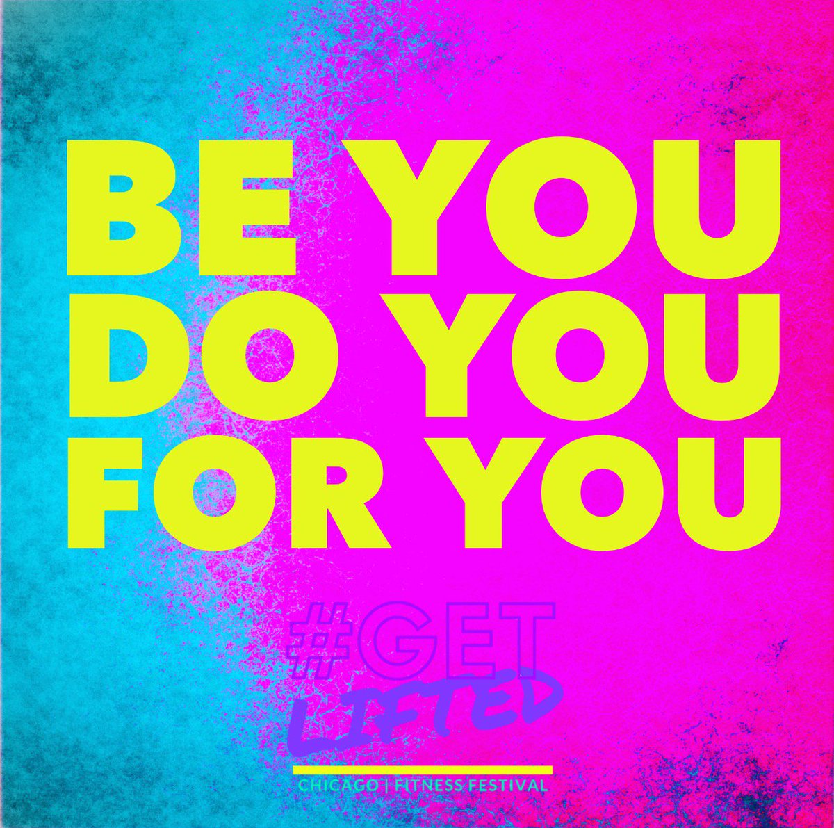 #GETLIFTED isn't just for fitness enthusiasts. It is for anyone looking to use movement, music, and community to feel #uplifted. We can't wait to see you and your #goodvibetribe on 2/23 in #Chicago.