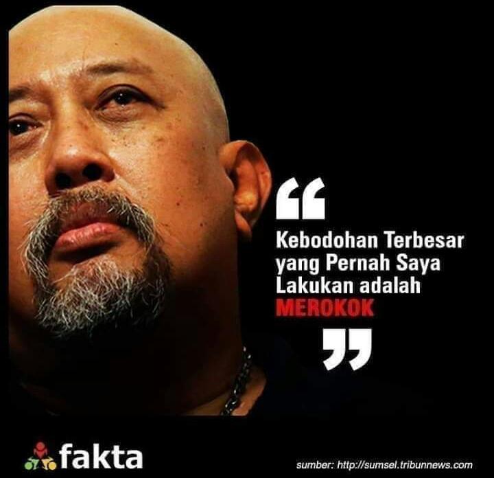 Belajar dari pengalaman istri Indro yang meninggal dunia karena sakit kanker paru, menjadi introspeksi bagi kita. Khususnya bagi perokok aktif. Tidak merokok tapi menderita kanker paru-paru seperti saya. Mungkin salah satu penyebabnya pengaruh asap rokok disekitar kita.