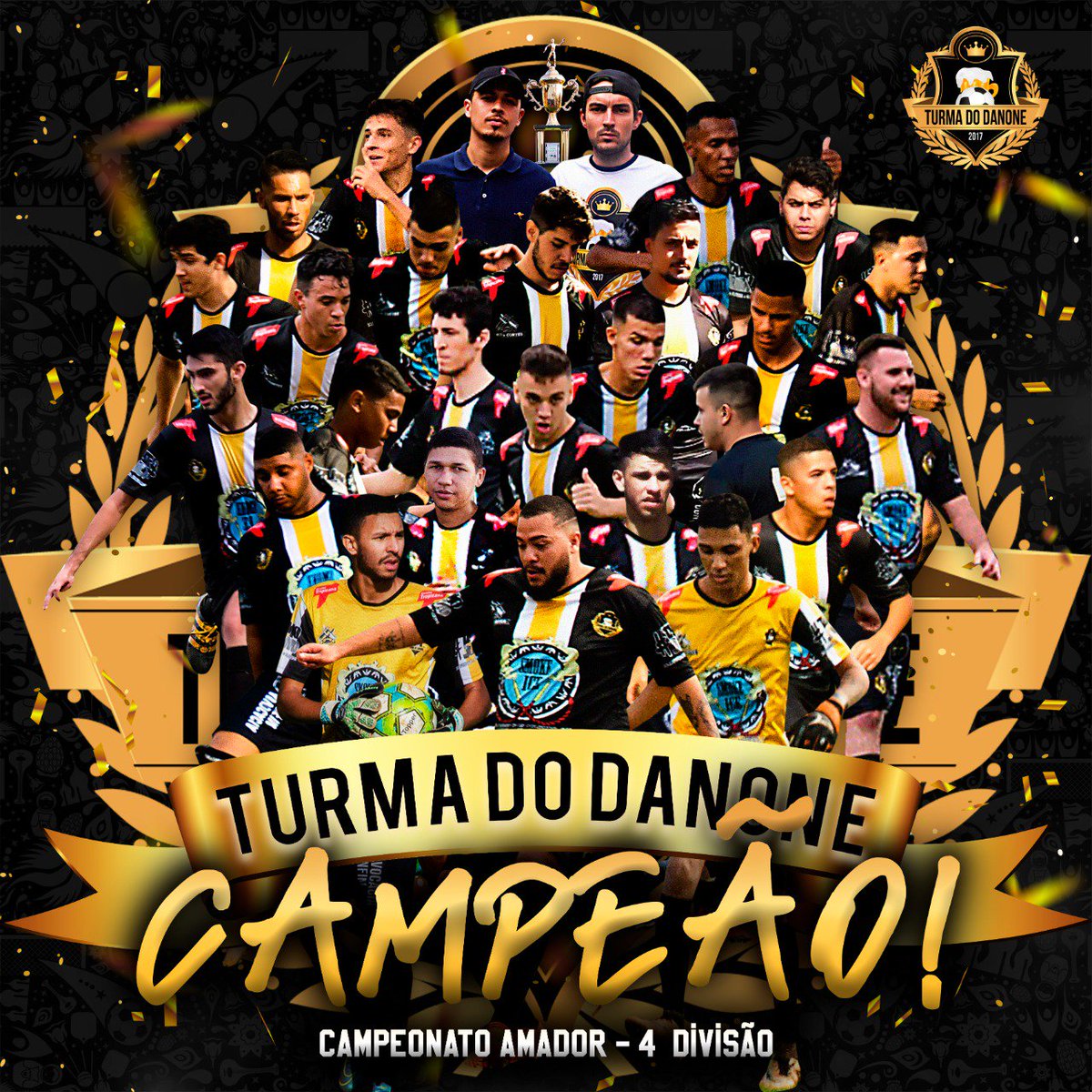 turmadodanonefc's tweet photo. E deu nóis, CAMPEÃO!!! 💛🏆🏅 https://t.co/ZmEplQT6ZI