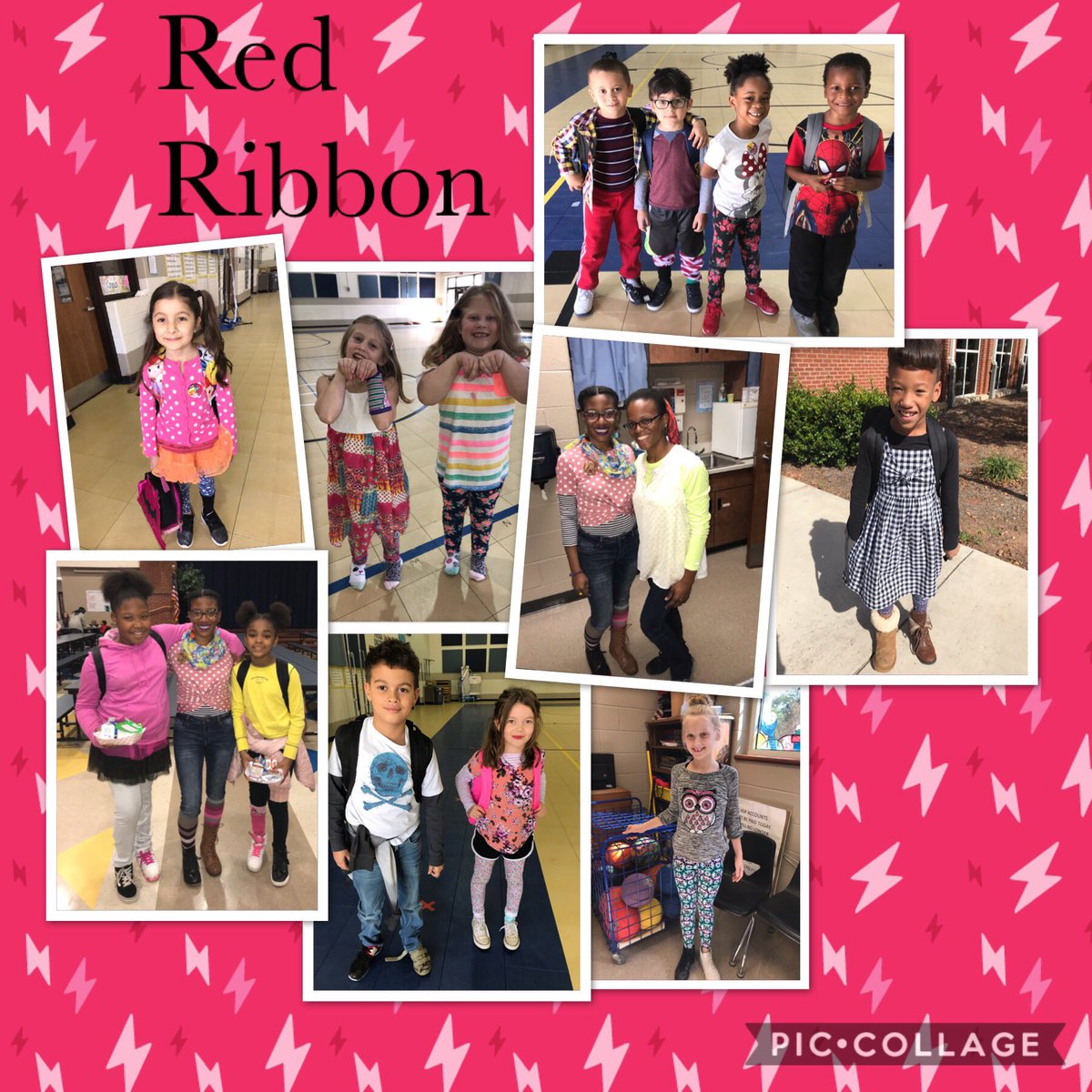 MsWrightIsRight's tweet photo. What do you think about mismatched clothing ? We’re Supporting a great cause of a drug free school! #RedRibbonWeek #UltimateLearningExperience @MabletonES https://t.co/B7LlDgGLNP