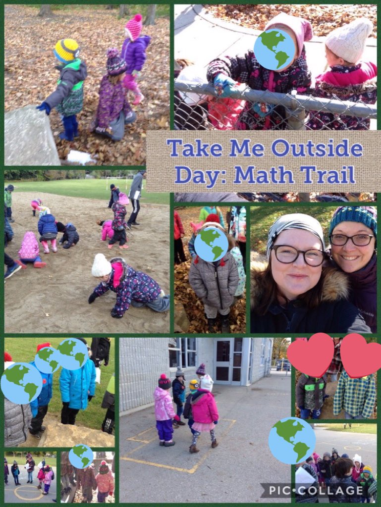 aidansmomkatie's tweet image. The K-2 #mathtrail @Harrisfield1 was a chilly success! @orrzie #tvdsb #takemeoutsideday