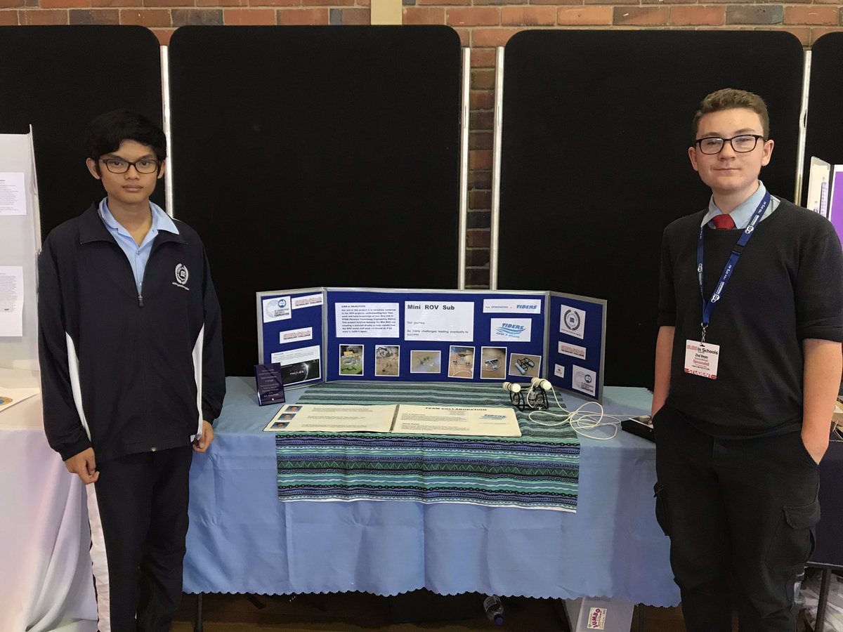 Congrats to our first Subs in School team ‘Tiders’ with Zhai, Kevin and James (who couldn’t make today) participating in the state finals for Mini ROV! Good luck today boys and thanks to Mrs Lindorff for incorporating into your program! #STEM #Workstudies