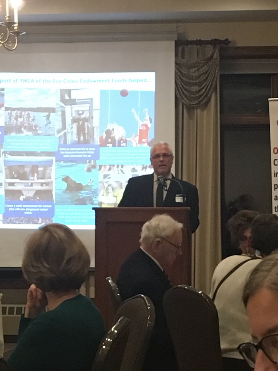 Outstanding night at <a href="/FoxCitiesYMCA/">YMCAoftheFoxCities</a> Heritage Club Dinner. Well done <a href="/wbreider/">Bill Breider</a> Great Event with Great Y Stories!!!!