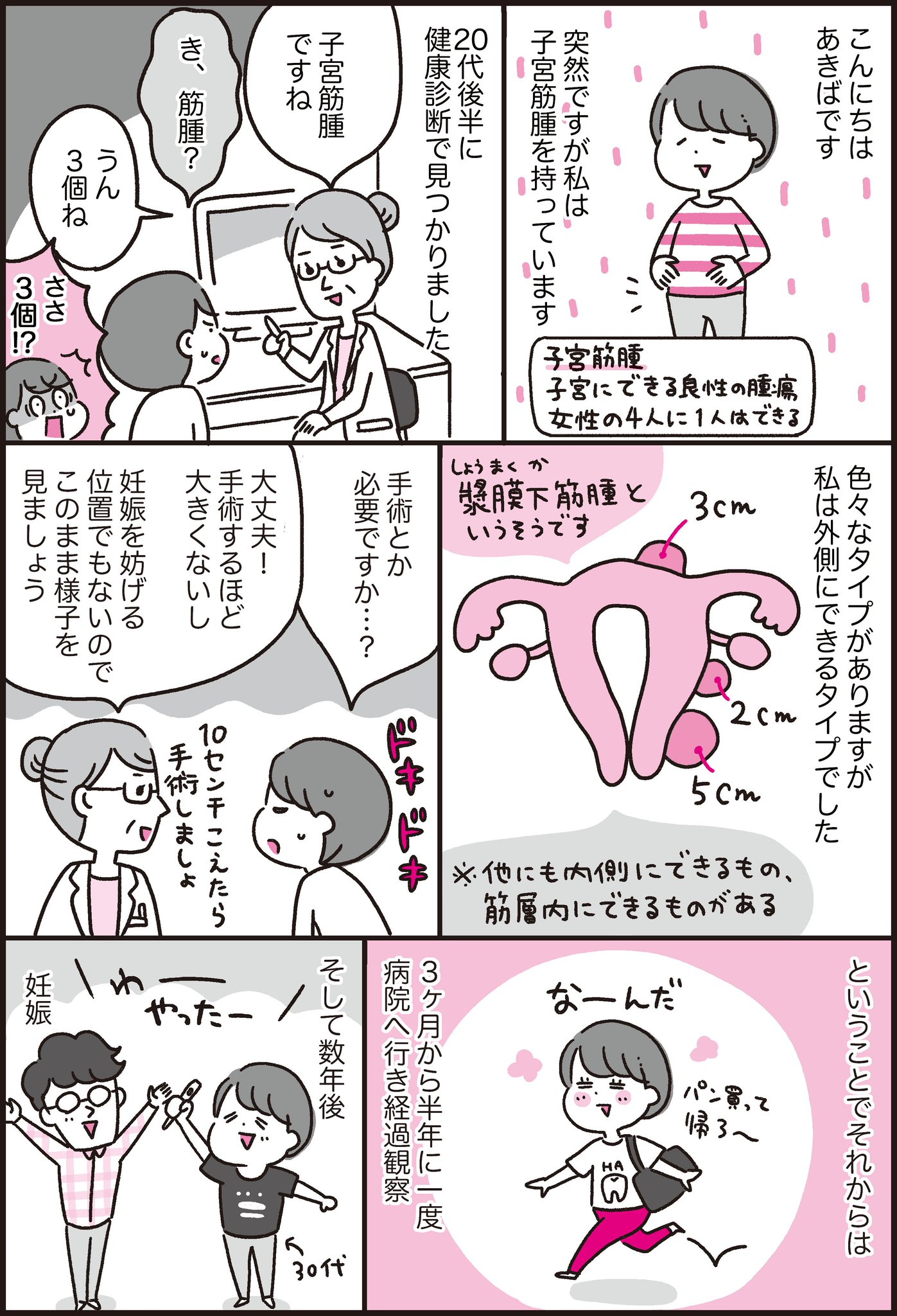 あきばさやか 子宮筋腫合併妊娠 筋腫の変性痛で入院した話 あきばさやか 子宮筋腫合併妊娠 筋腫の変性痛で入院した話