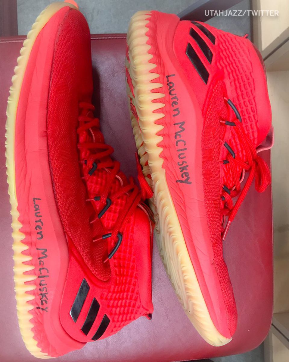 utah jazz donovan mitchell shoes