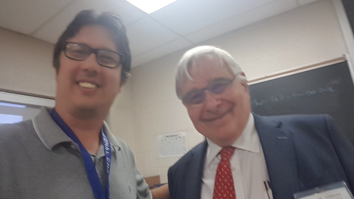 PiMcCabe's tweet image. Thanks to Georges Monette for presenting his "Lies, Damned Lies and Statistics" lecture to my Grade 12 Data Management class.  My students enjoyed the talk and learned so much.