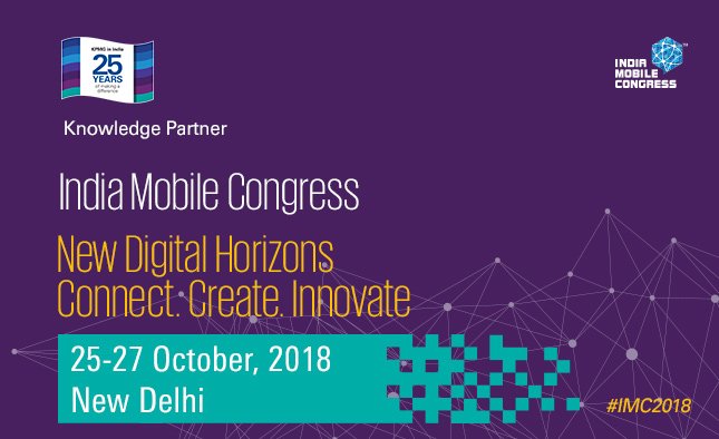 We are proud to associate with @exploreIMC as Knowledge Partner. Connect with and listen to @KPMGIndia experts at #IMC2018. 25-27 Oct, New Delhi. Stay tuned for updates! #IndiaMobileCongress