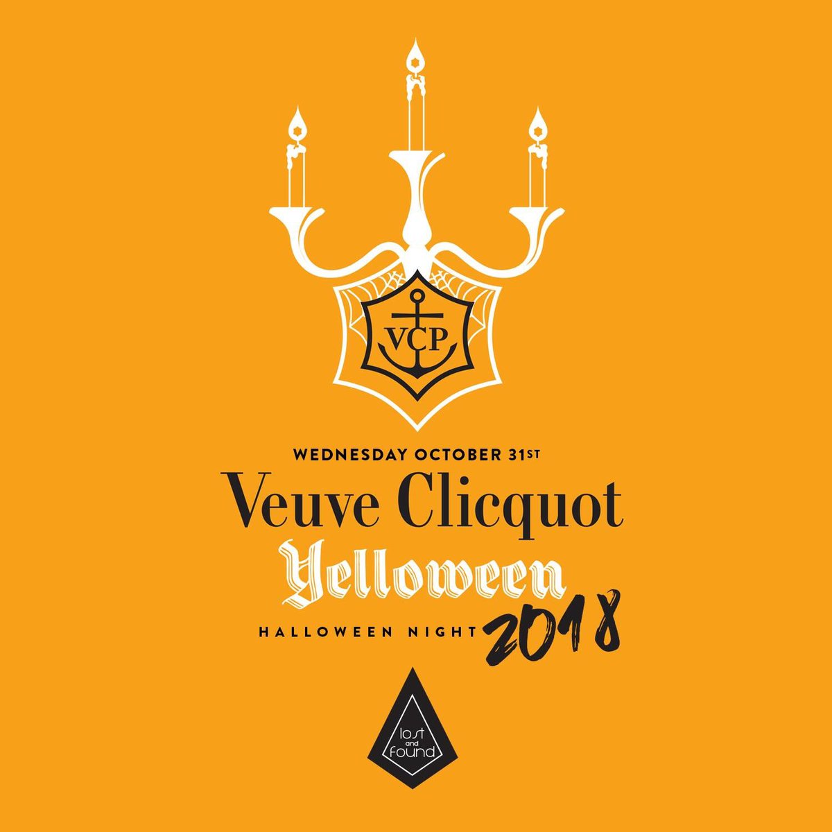 One Week Away From The Anticipated @VeuveClicquot Yelloween In Toronto At Lost And Found!