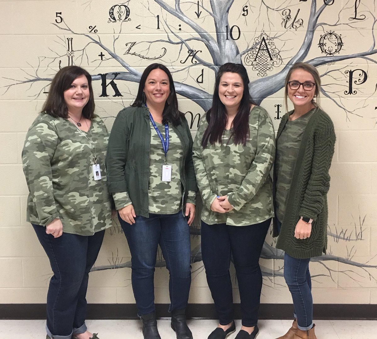 Camo Day at CHS! #RedRibbonWeek #MyDepartmentIsBetterThanYours