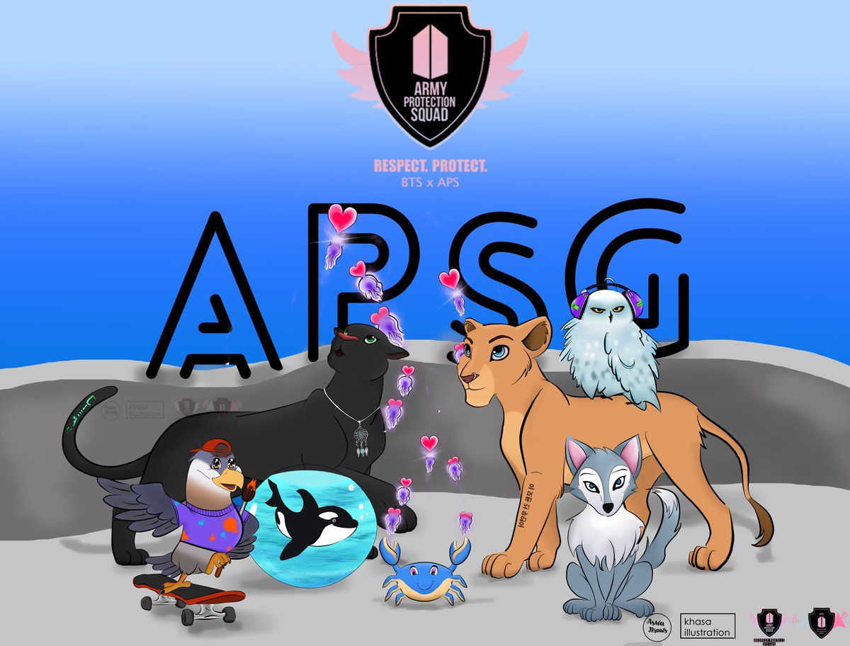 ProtectionArmy's tweet photo. As part of #ARMYProtectionSquad 6 MONTHS ANNIVERSARY, WE ARE INTRODUCING #APSG! 🙆

The details of the reveal will happen in a few hours! 👀

We hope you guys will love it as much as we do! 💜

@BTS_twt u can keep an eye here too😋

#BTS #BTSARMY https://t.co/4mdM4Yi76p