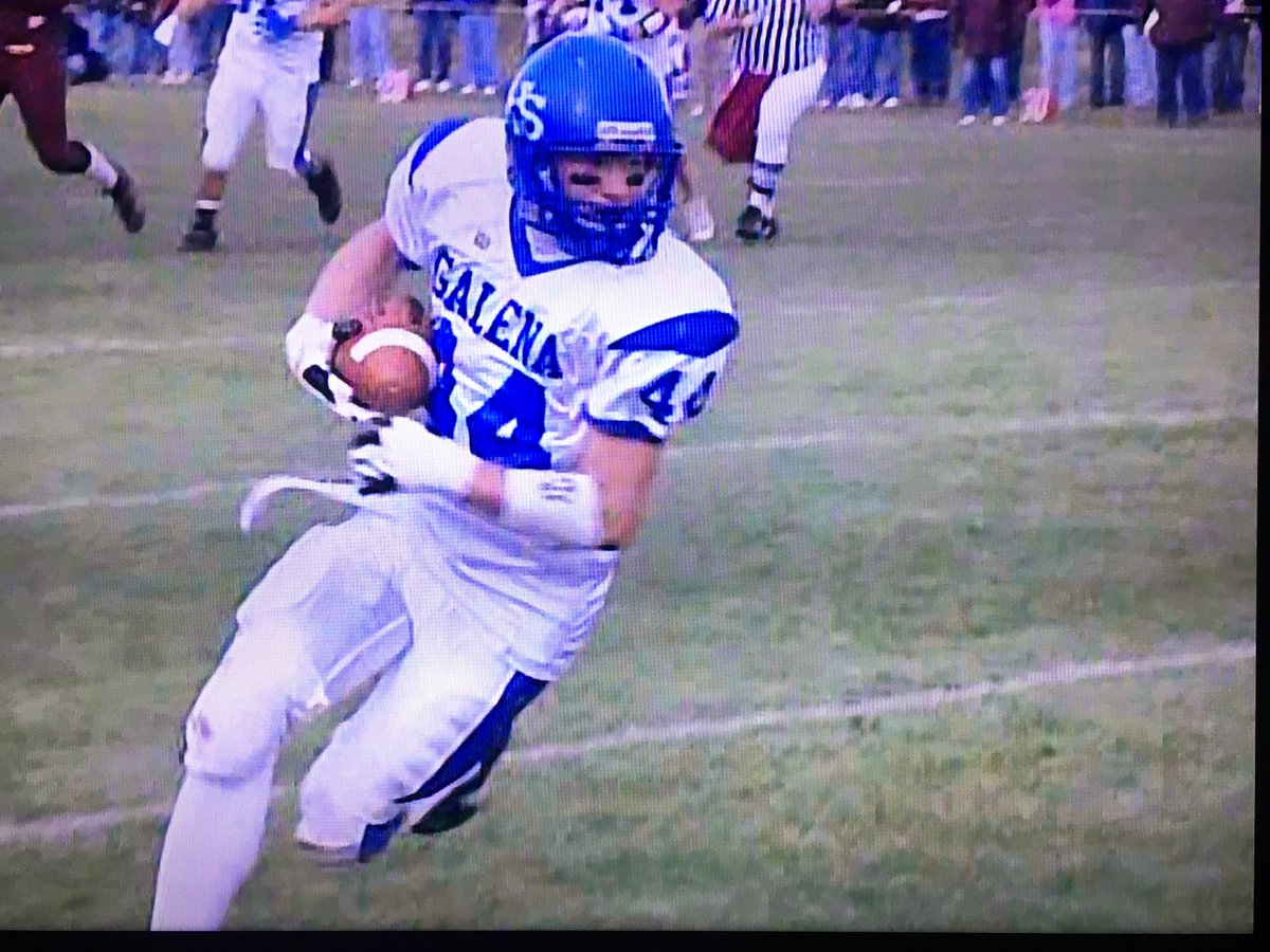 HeyItsGregA's tweet photo. Came across this small school classic. Galena at Cambridge, #IHSAPlayoffs Qtrs '07. Pirates win 39-14 on their way to a State title. Sidenote, Cambridge Vikings had a great look #PlayoffThrowback #ScoreUniWatch @NUIC_Football #LincolnTrail https://t.co/BkDzcOj2SM