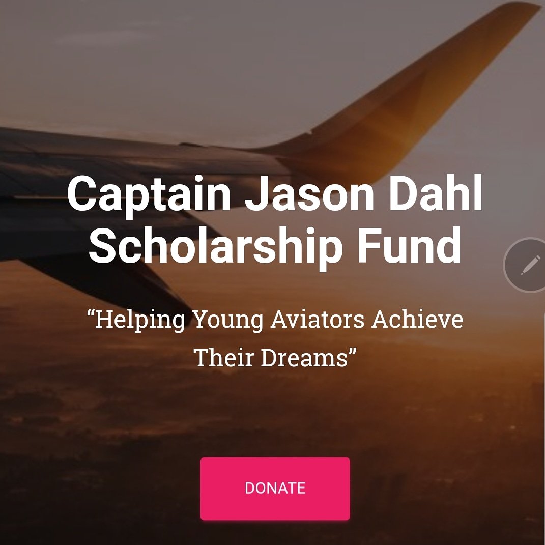 dahlfund's tweet photo. New website is live! Thank you all for you continued support! #aviation #flying #scholarships #September11 https://t.co/3Q5cUfk6GC https://t.co/YpdMAdFi0x