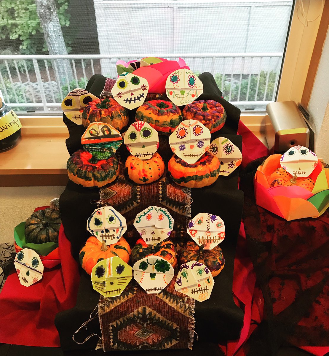 Day of the Dead crafts for Hacienda! #teatromilagro #Diadelosmuertos