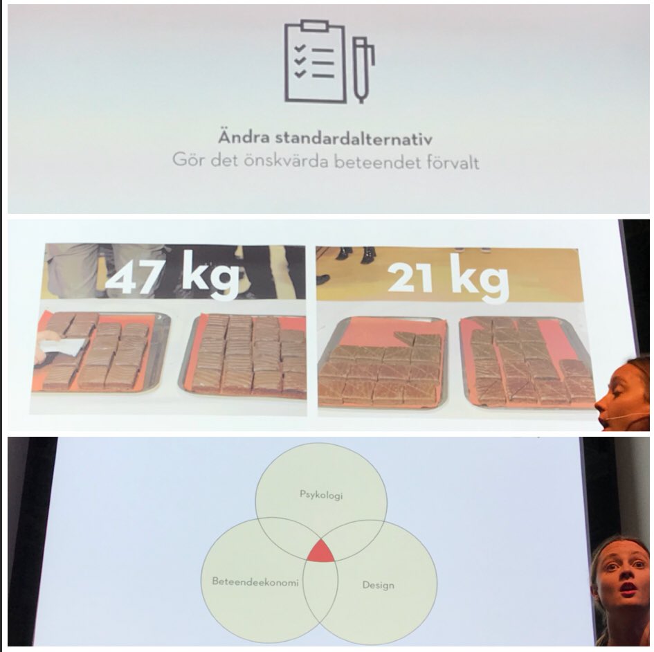 BuildSust2020's tweet image. ”Automatiska tankesystem och mentala genvägar underlättar vår vardag men är psykologiska tankefällor för att förändra beteenden” -Ida Lemoine, VD, Beteendelabbet #BuildSust18