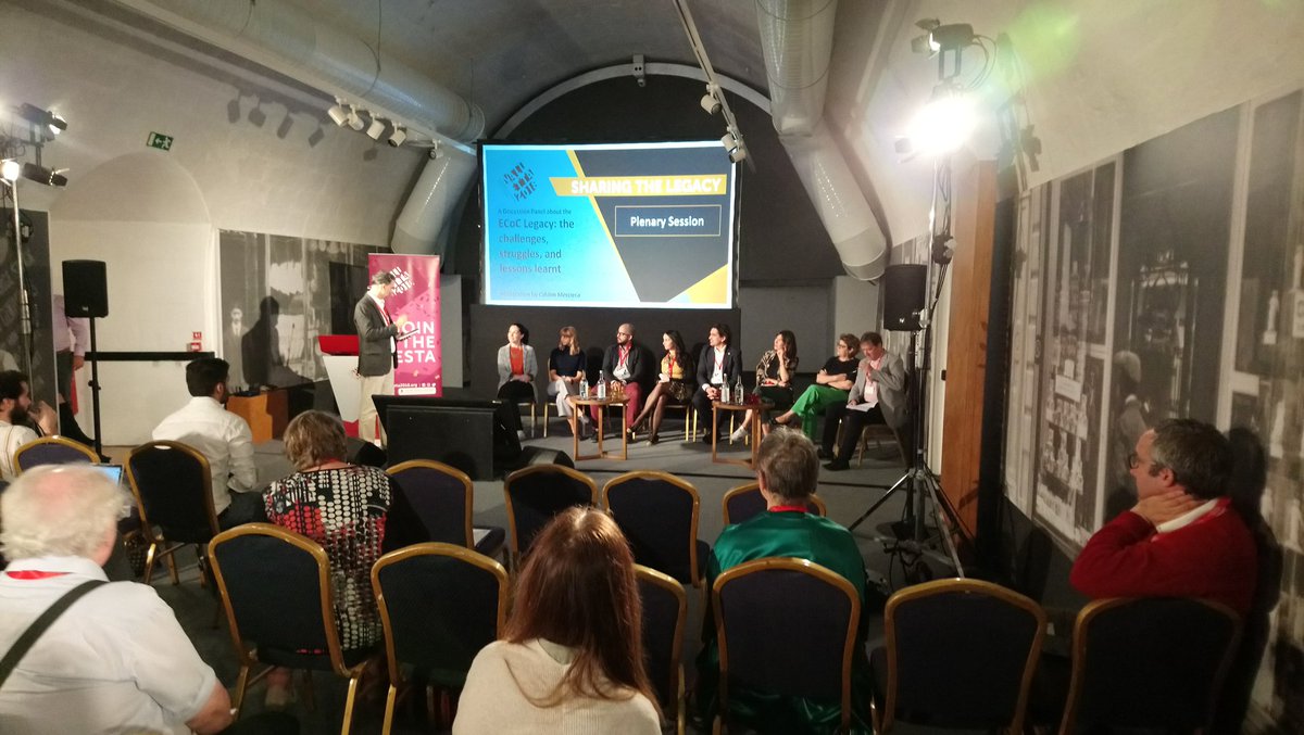 Day 2: #sharingthelegacy between past, current and future european capital of culture including <a href="/Valletta2018/">Valletta 2018</a>, Mons 2015, wroclaw 2016, Liverpool 2008, matera 2019