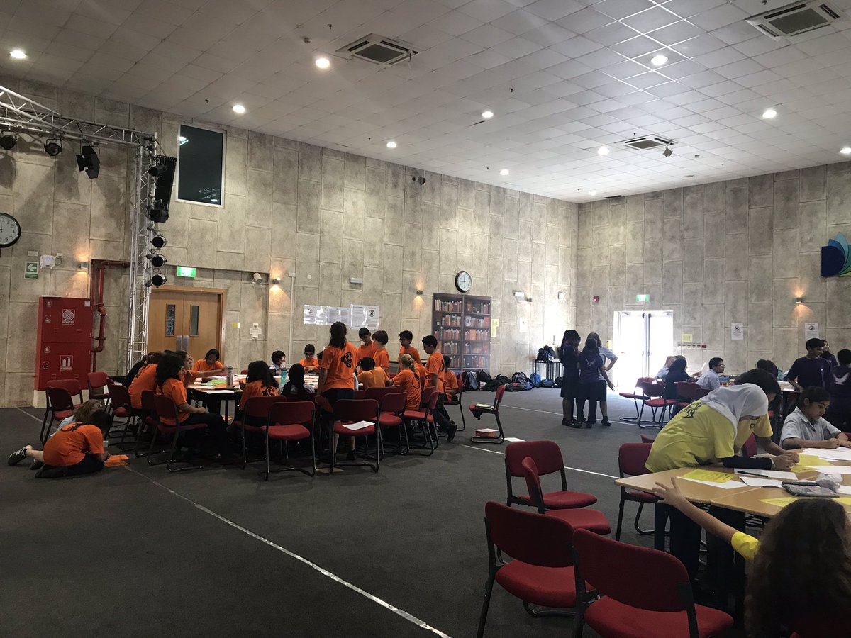 DCMathsDept's tweet photo. Fun at the Year 7 Maths House Competition today #mathsenrichment @DohaCollege https://t.co/EYXZUcF66J
