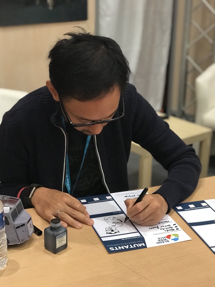 TavernierLea's tweet photo. Atelier avatar au @blendwebmix par Florent Maudoux #MBADMB #BlendWebMix #BlendMutant #Lyon https://t.co/DbIyvmbsvj