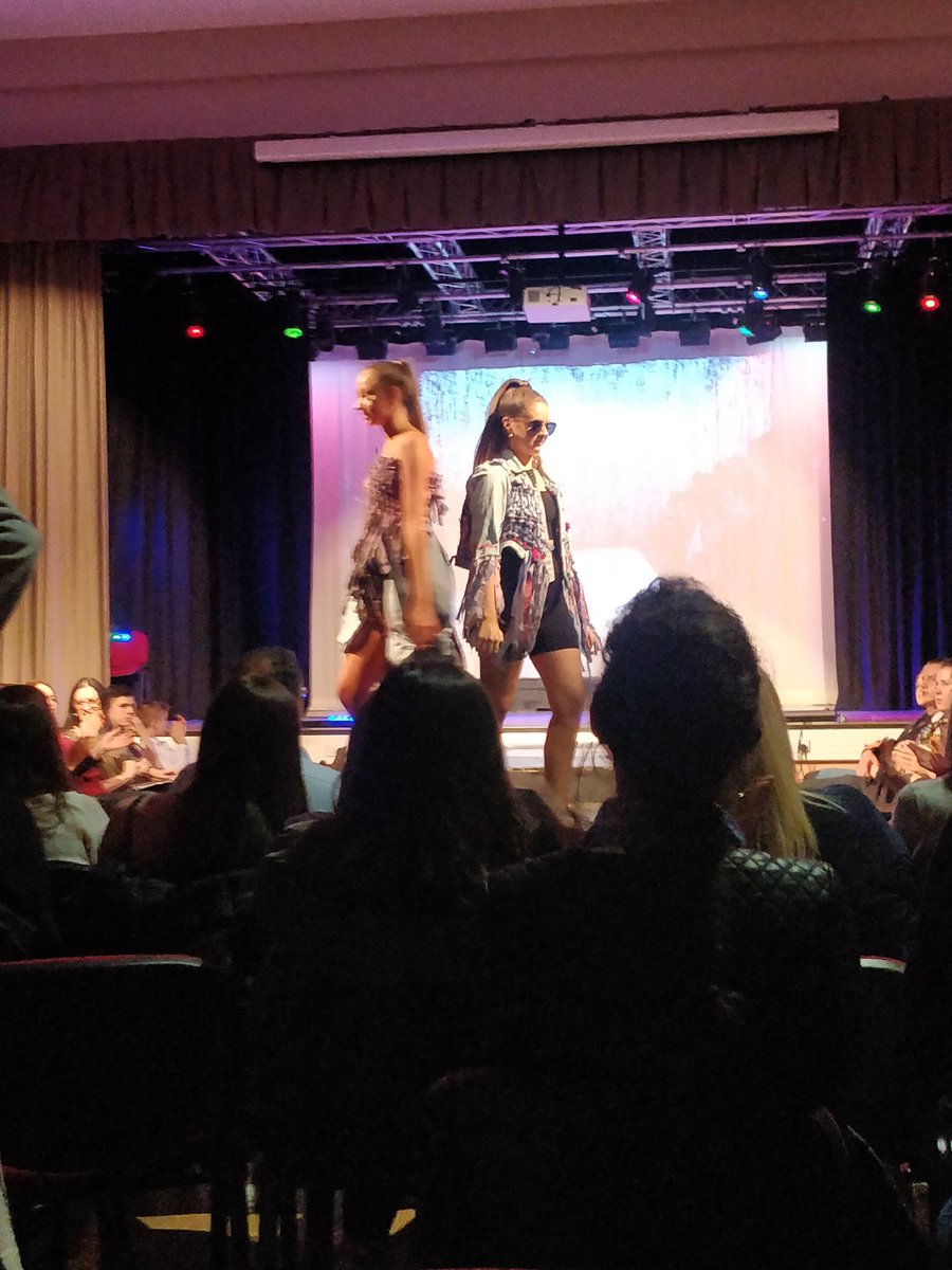 Fantastic night seeing the hard work of Art &amp; Design students at St Ambrose. Future fashionistas, and some potential models in there too #YOYP2018