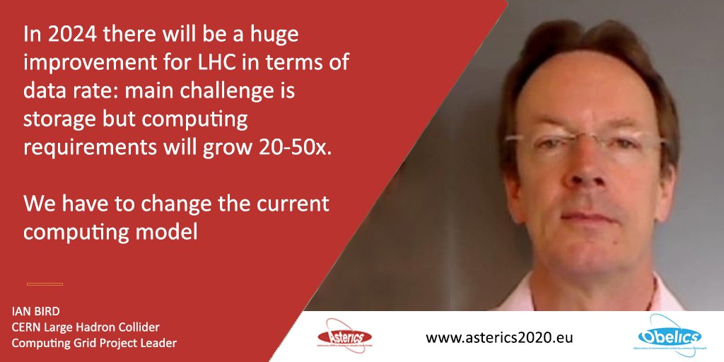 asterics2020's tweet image. Changes on the #computingmodel are required to solve the challenges of #datastorage & improve #datarate Get #IanBird from @CERN presentation at @asterics2020 indico.astron.nl/getFile.py/acc… #astronomy #storatesystems #einfrastructures