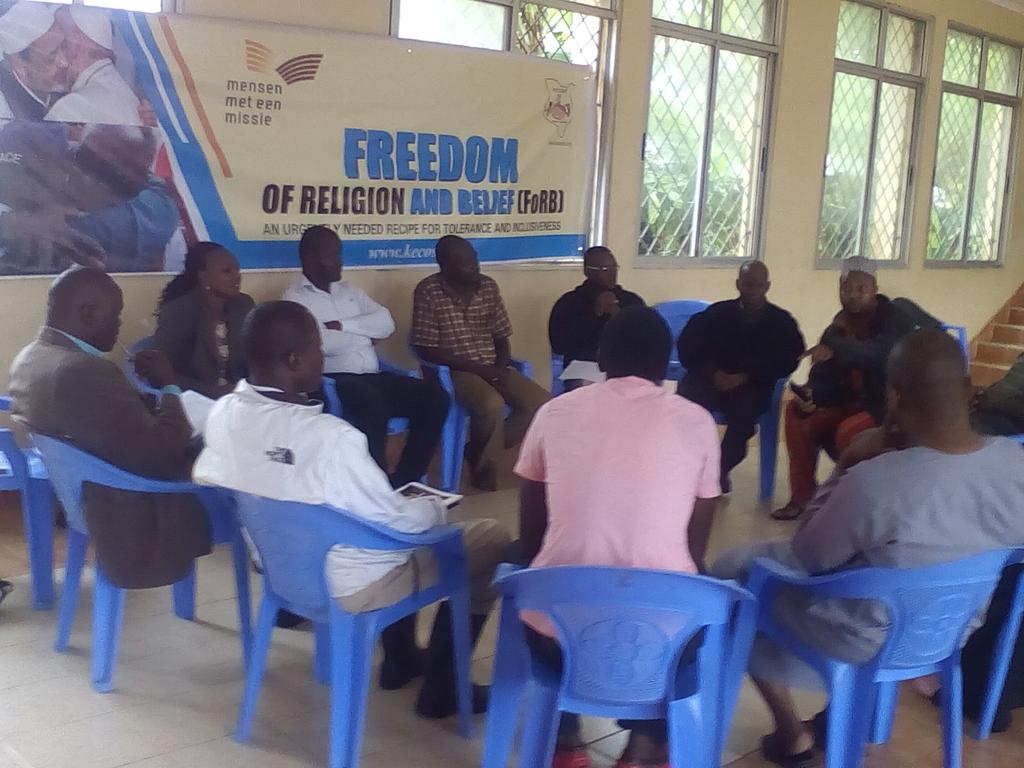 Dialogue on how people from different religions or faiths can coexist peaceful. <a href="/KECOSCE/">KECOSCE</a> <a href="/asline_mbogo/">Asline Mbogo</a> <a href="/kibwana15/">kibwana Hassan</a>