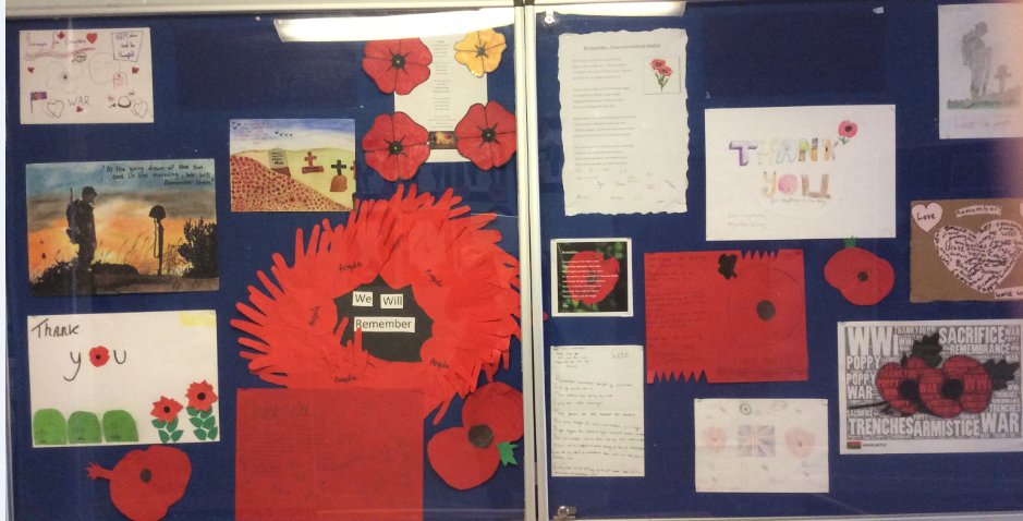 OutwoodPortland's tweet photo. Thank you to all students who have taken part in our Remembrance Project as part of VMG this half term. We have had some wonderful entries! They are now on display and will remain there until after our Remembrance event on 8th November.#ExtendedProject #VMG #Remembrance https://t.co/WulNsytnLm