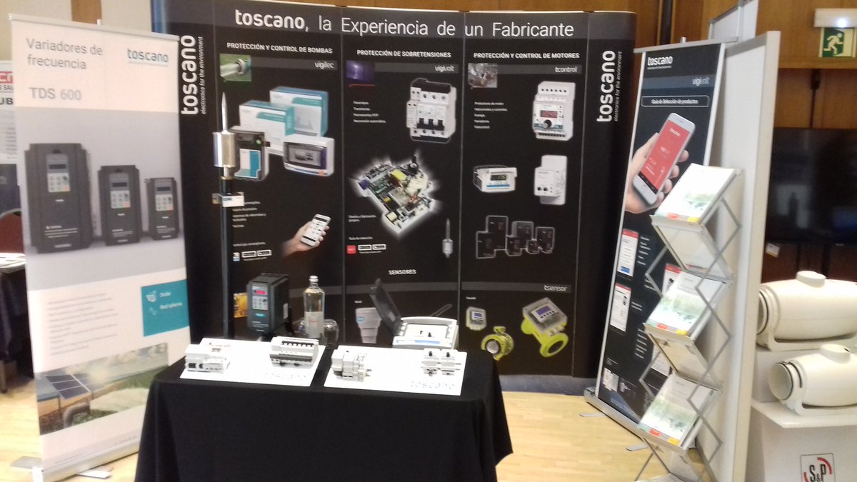 ToscanoControls's tweet photo. @ToscanoControls desde #Barcelona, en @Electroclub_es Partner Days #EPD2018 #EPDBarcelona2018 https://t.co/ivJovhAQ2T