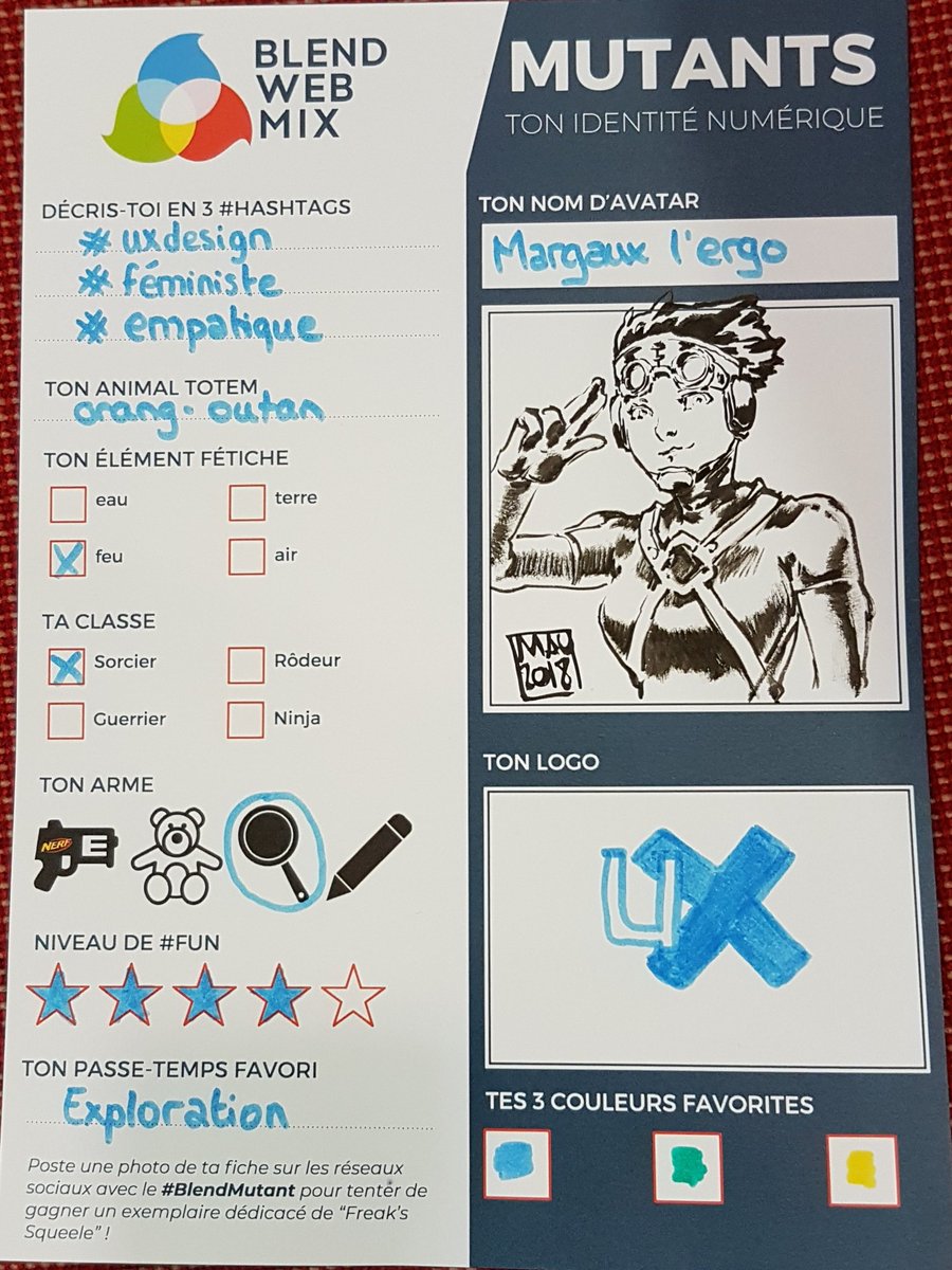 Margauxlergo's tweet photo. Mon avatar numérique par Florent Maudoux à #blendwebmix #BLENDMUTANT Merci ! https://t.co/UyvOMRf31E