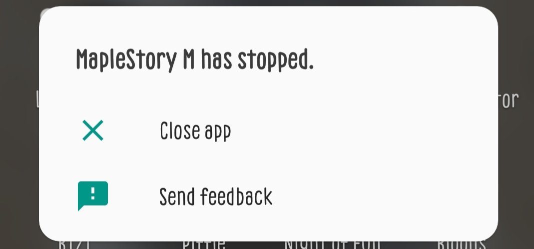 Son1flower's tweet photo. @PlayMapleM hello? Tried for like 30mins....kicks me out as soon as I log in my character!! https://t.co/ln1YbONW5M