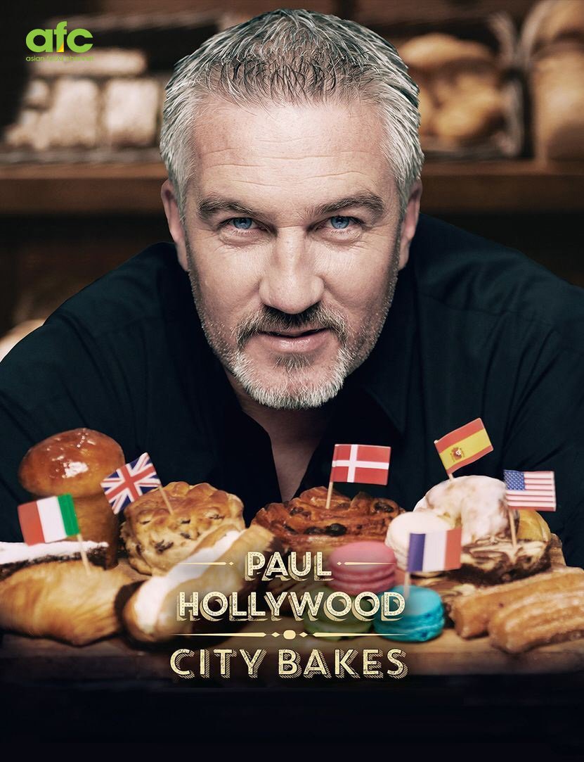 TransvisionID's tweet photo. Paul Hollywood berkeliling dunia utk mencari toko roti keluarga dipinggiran kota & hotel mewah yg masih melestarikan warisan kue diseluruh kota. PAUL HOLLYWOOD CITY BAKES S1,jam 1.00pm di AFC Ch.502 #AsianFoodChannel https://t.co/tQoggLP2Sm