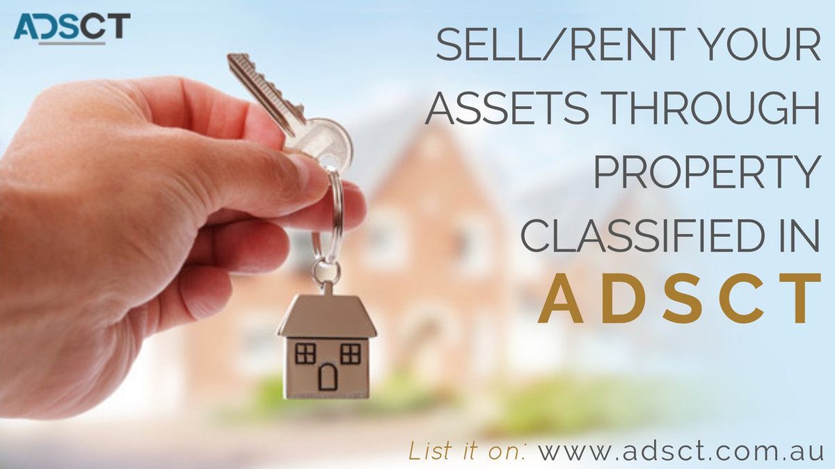 adsctclassified's tweet photo. Buy &amp; sell or rent your property without a real estate agent. Post your property ads on @AdsctClassified &amp; in a few minutes, you can reach no of people in Australia who are looking to #buy &amp; #sell, #rent &amp; #lease all types of property. Visit here online at https://t.co/rZ3HF6dFuH https://t.co/P2C1RURFyF