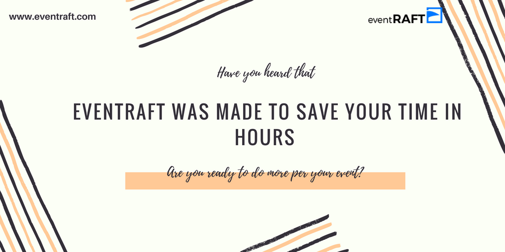 eventRAFT's tweet photo. Time management is one of the most critical task of every #eventplanner. Use #mobileapp that saves you.
#eventplanner #eventapp #eventorganizer #eventmanager #eventcoordinator #eventprofs #meetings #meetingplanner #meetingprofs #conference #conferenceplanner #conferenceorganizer https://t.co/ZQ5aZbvPft