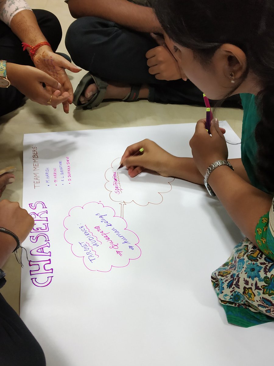 #designthinking  workshop at @IESA_ONLINE #makeathon Powerd by @JUincubator  & @FollowESSCI  Hosted by @myrecchennai  @MediaTekIndia @MouserElec @gainforstartups @electropreneur #youngstartups #future #Leaders