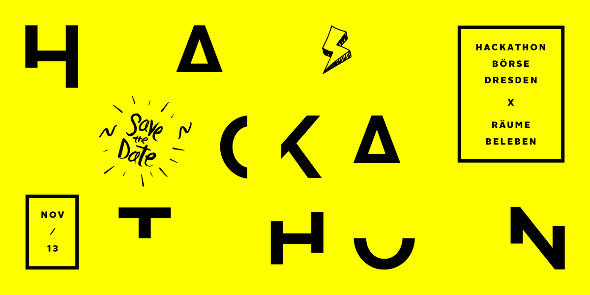 Ideen einbringen // Zukunft mitgestalten 
Entwickelt mit uns kreative Lösungen für Veranstaltungsformate der Zukunft!  Neugierig? Dann ist der BÖRSE DRESDEN HACKATHON am 13.11. genau euer Ding! 👉zur kostenfreien Anmeldung: goo.gl/forms/MWAliYMW…

#IdeenBoerse #dresden
