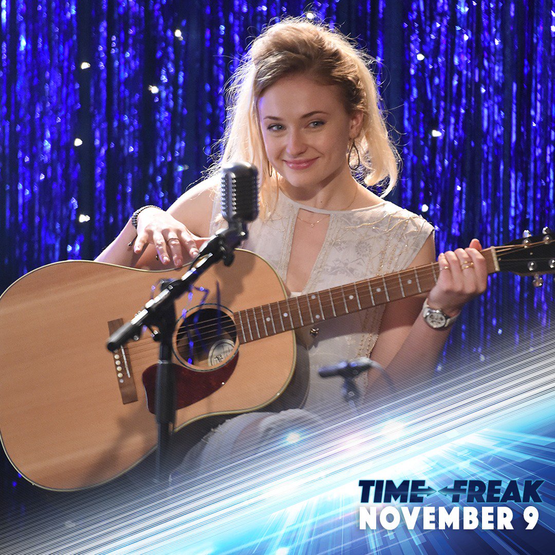 Timefreakmovie's tweet image. Meet Stillman, Debbie and Evan. One of them invented a time machine, the other two are along for the ride. See #TimeFreak starring @asabfb, @SophieT and @SkylerGisondo in select theaters and on demand November 9.