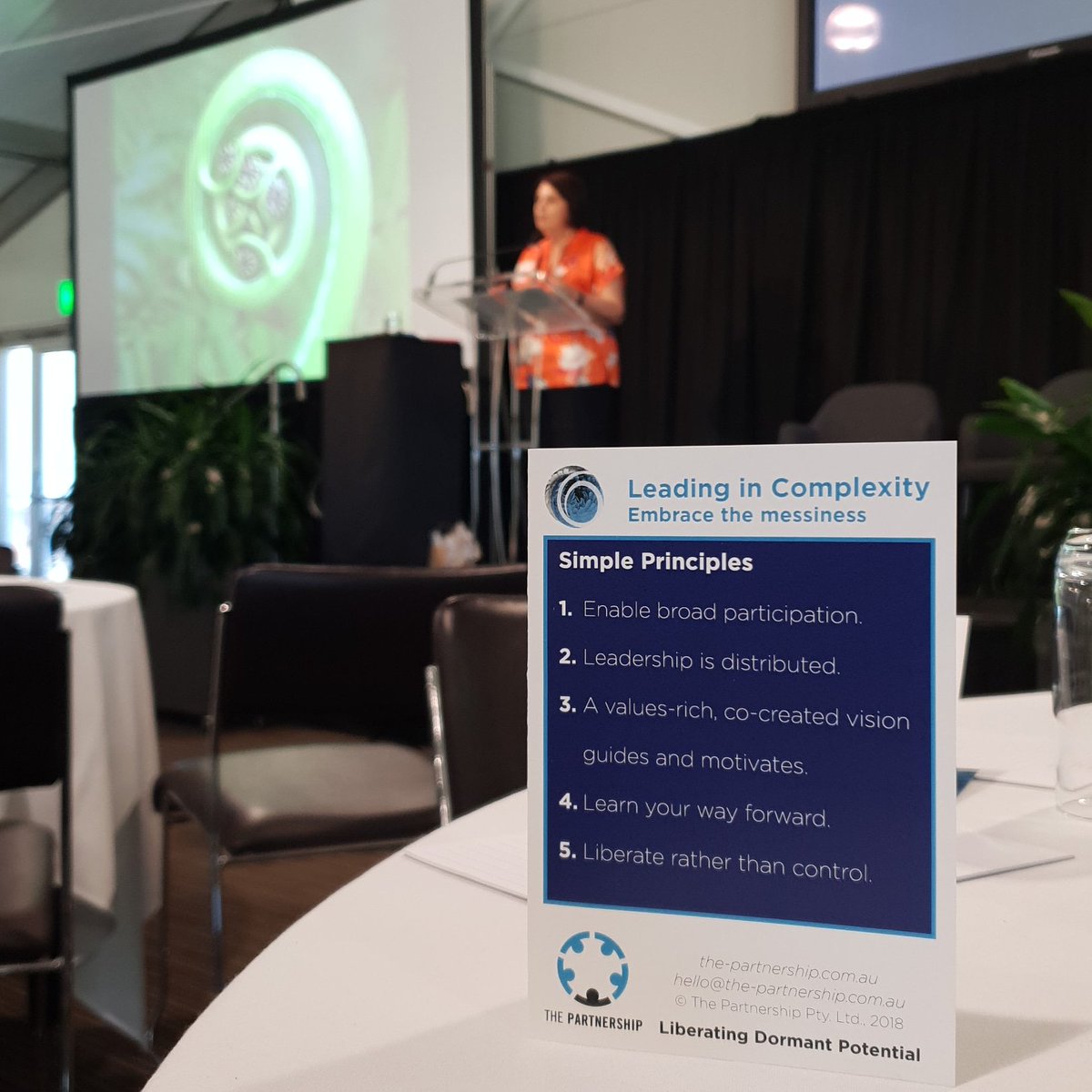 Community Centres SA (@commcentressa) on Twitter photo 'A values rich co-created vision can guide and motivate people' - Josie McLean <a href="/ProfoundChange/">Josie McLean</a> closing off our conference with some powerful words! #PartnershipsWithPurpose #CommCentresSA #leadersoftoday 'A values rich co-created vision can guide and motivate people' - Josie McLean <a href="/ProfoundChange/">Josie McLean</a> closing off our conference with some powerful words! #PartnershipsWithPurpose #CommCentresSA #leadersoftoday