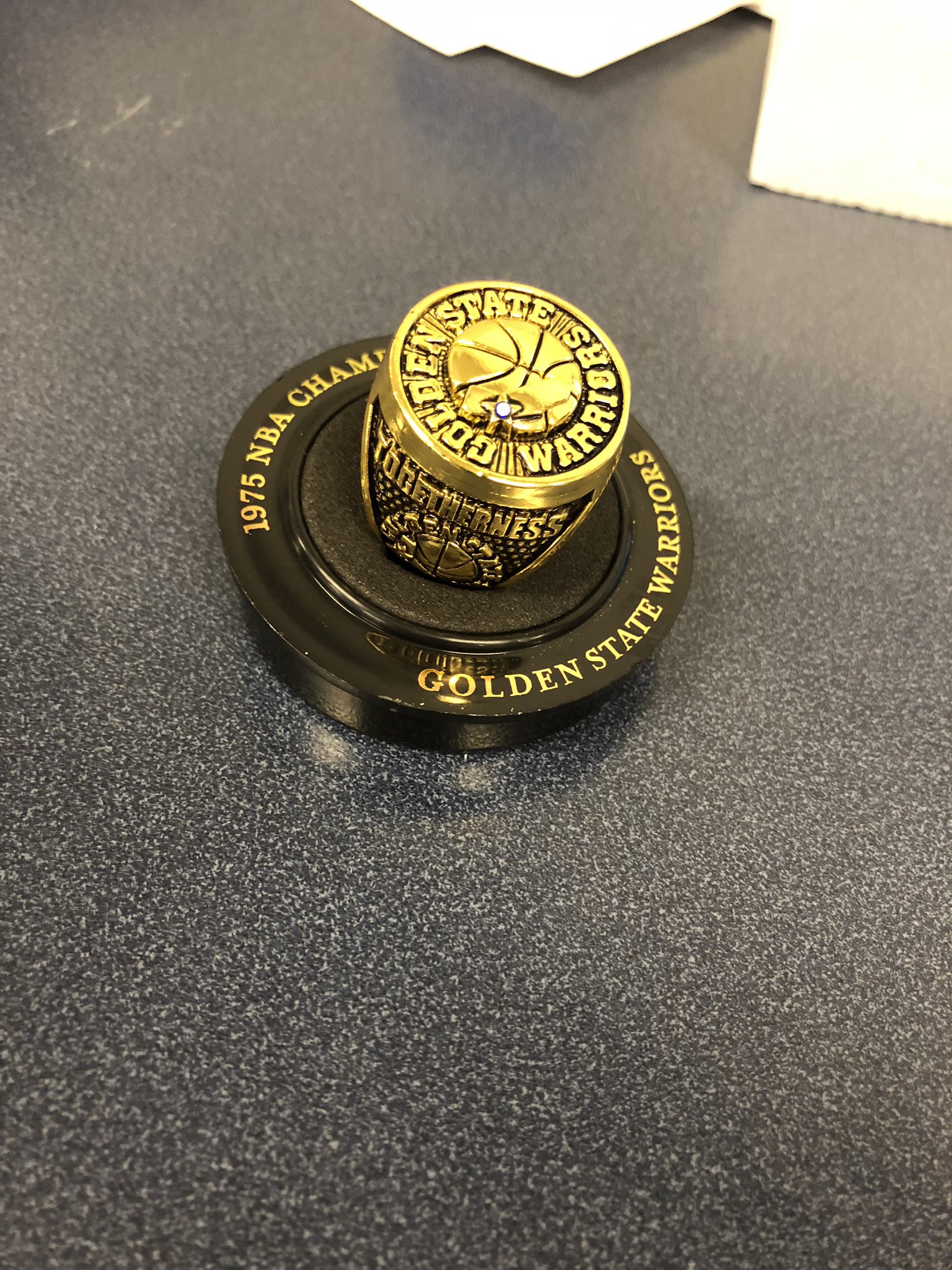 1975 Golden State Warriors NBA Championship Ring 