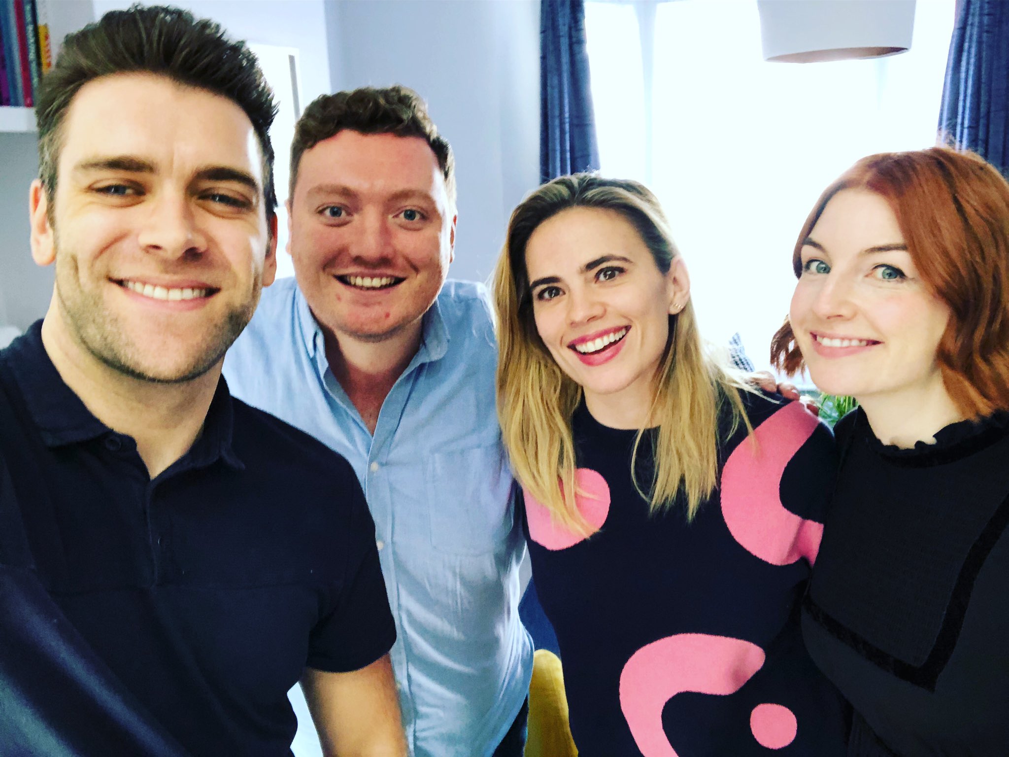 my dad wrote a porno on twitter star of marvel s agent carter howard s end and christopher robin hayley atwell is our guest on this week s footnotes https t co byvuka9cbe twitter