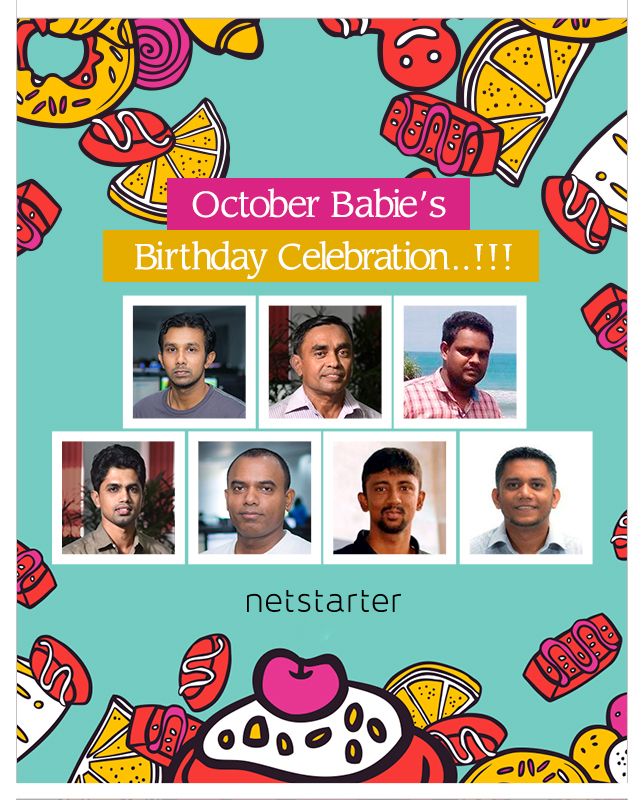 Netstarter_SL's tweet photo. Wishing all our #October Babies a Very Happy Birthday!!! 🎊🎉🎂
#netstarterSL https://t.co/jBAOtgGfka