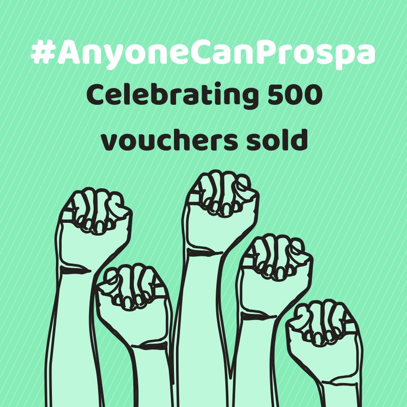 Over 500 <a href="/prospaSA/">Prospa</a> savings vouchers now sold. Learning from our customers has been invaluable so far. 
#AnyoneCanProspa #FinancialInclusion