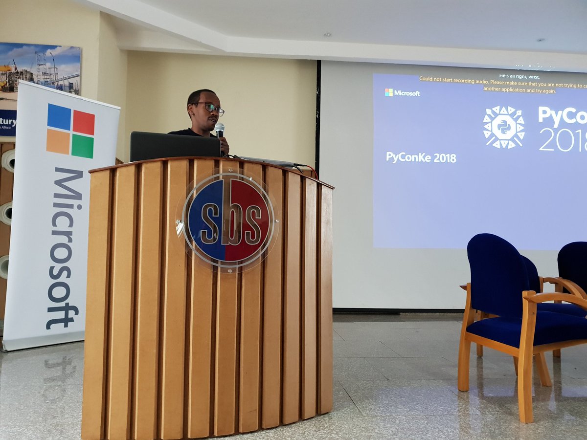 larrygify's tweet image. #PyconKe Loading and Running