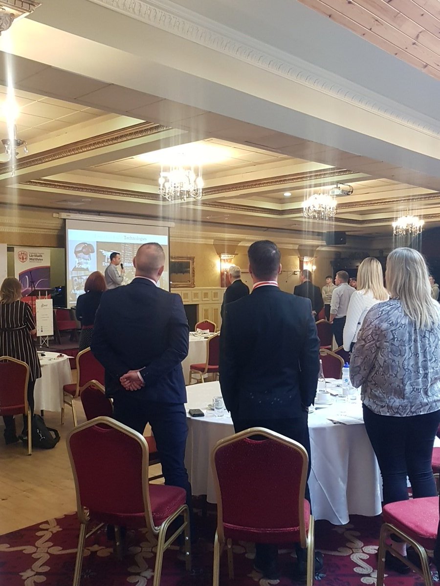 CorvusPeople's tweet photo. @seamuscushley checking what disruptive technologies delegates have used 💻 

#SMARTConstruct18 #smartconstruct #northernireland #cookstown #growthopportunities https://t.co/JTqHav1tNg