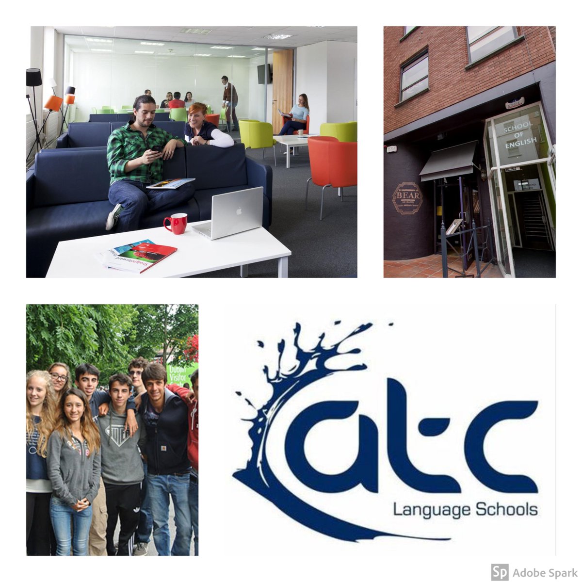 on Twitter "The ATC Language School was founded in 1973 and