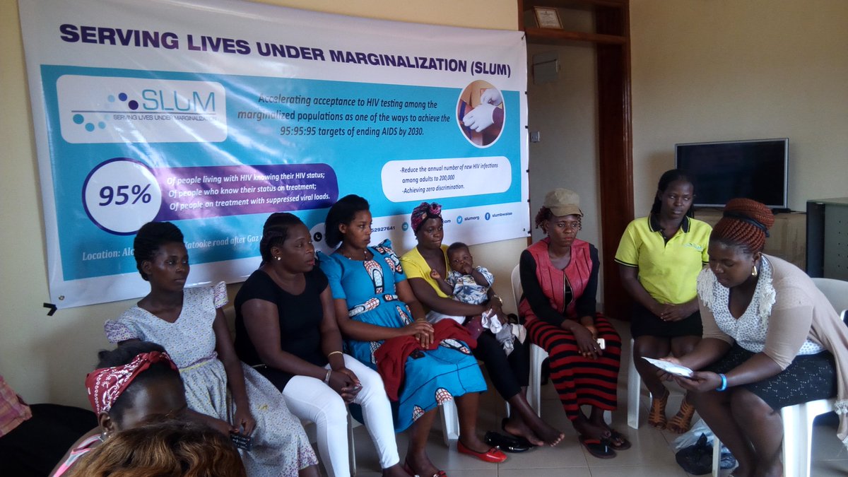 Nakatudde_Debby's tweet image. Orienting the marginalized women about how to use an HIV self testing kit at @SLUMorg DiC to increase acceptance to a fast, and confidential way to knowing your HIV sero status.
@MinofHealthUG 
@IDIMakerere 
@MildmayUganda 
@MARPsNetwork 
@kayita_innocent