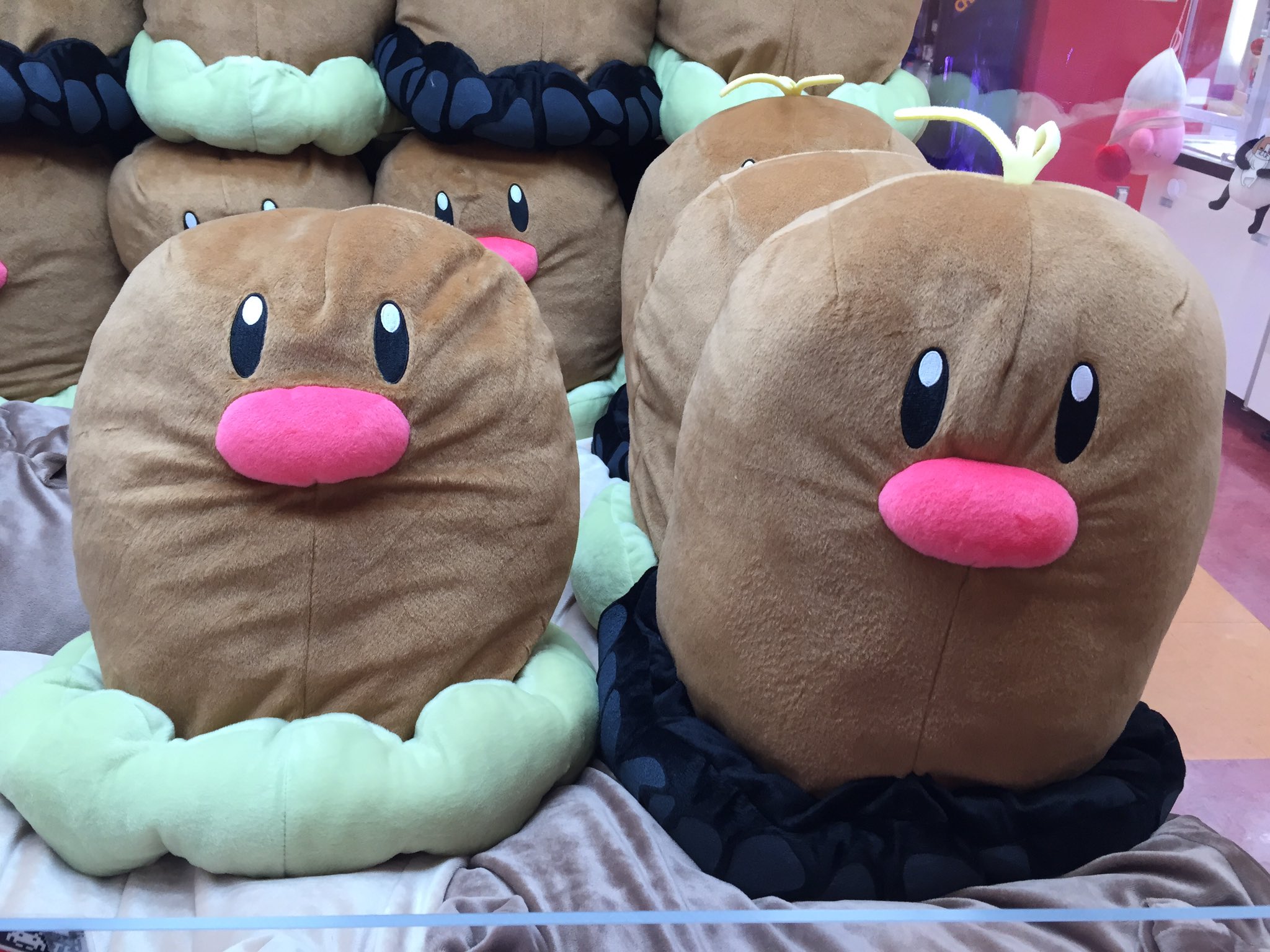 タイトーステーション 佐野新都市店 新景品のご案内です ポケモンフォーカス 地方別のすがた めちゃでかディグダ ディグダ アローラのすがた ぬいぐるみ 入荷しました アローラディグダは髪の毛 が生えてますよ