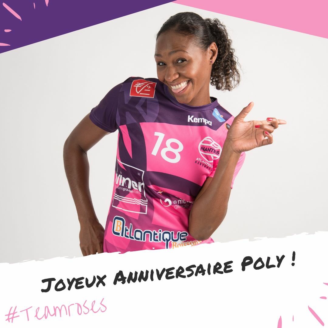 Nantes Atlantique Handball A Twitter Nous Souhaitons Un Joyeux Anniversaire A Notre Capitaine Polyb9 Qui Fete Ses 34 Ans Aujourd Hui Teamroses Handball Nantes Feminin Nahb Birthday T Co Joff3ou9