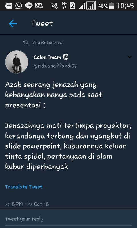 Gambar Azab Orang Bertanya Saat Presentasi - Rahman Gambar