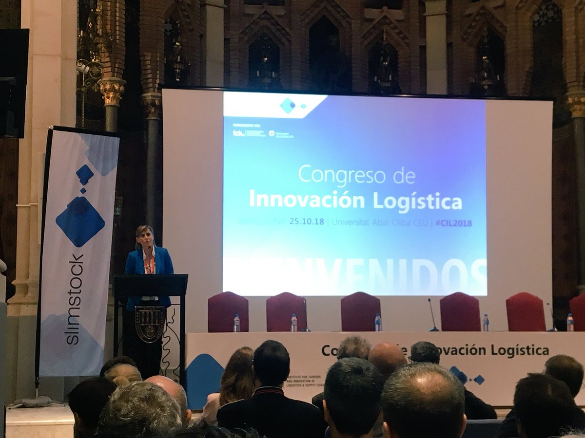 Clusters20_EU's tweet photo. [NOW] We’re attending the Logistic Innovation Congress organized by @UAOCEU and @Slimstock_ES #Logistics #SupplyChain #Innovation #Clusters #Clusters20 #Logística #Innovación https://t.co/xMuU3wts0j